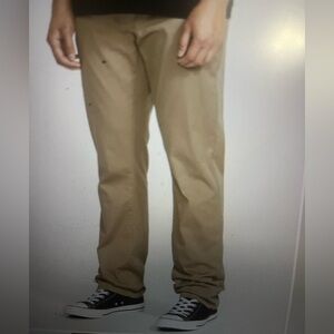Volcom Men's Khaki Chinos Size 38